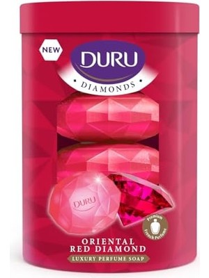 Assess Store Duru Diamonds Oriental Red Sabun, 90GRAMX4