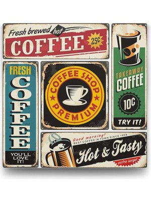Assess Store Kolaj Coffee Tablosu - 40X40CM