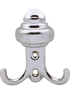 Assess Store Metal Krom Vestiyer Duvar Askısı Dolap Elbise Kıyafet Askılığı Askılık(5 Adet) Caselka