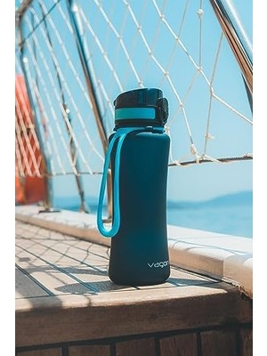 Assess Store 550 ml Tritan Silikn Taşıma Askılı Su Matarası