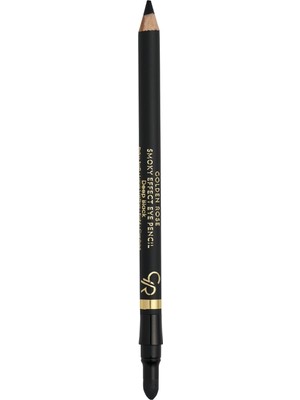 Assess Store Smoky Effect Eye Pencil No: 01 Deep - Sünger Aplikatörlü Siyah Göz Kalemi
