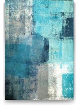 Assess Store Turkuaz Mavisi Tablo - 80X125CM