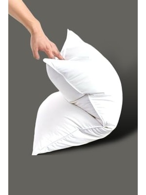 Assess Store Kaz Tüyü Yastık Luna 50X70 (% 80 Kaz Tüyü%20 Boncuk Elyaf)