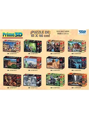 Assess Store 3D - At The Gate - 500 Parça Yetişkin Puzzle
