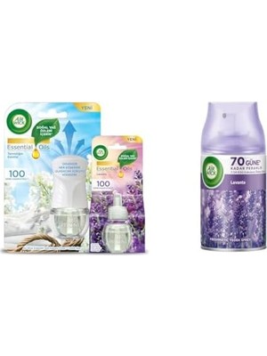 Assess Store Air Wick Elektrikli Oda Kokusu Lavanta ve Temizlik Seti
