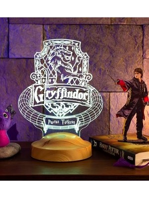 Assess Store Potter Hogwarts Hediyesi, Potter, Hogwarts Hediyesi 3D LED Lamba