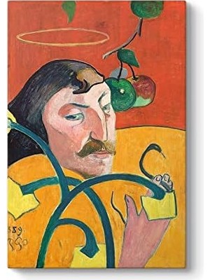 Assess Store Paul Gauguin - Otoportre Kanvas Tablo 60 x 90