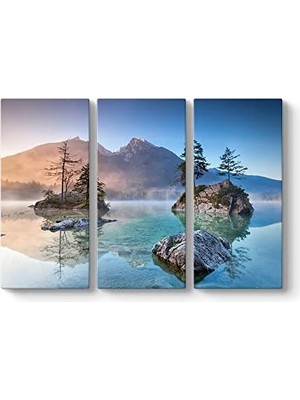 Assess Store Hintersee Gölü Tablosu 111 x 75-3 Parçalı