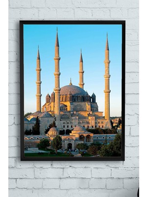 Assess Store (PSTER13207) Selimiye Camii Çerçeveli Tablo 2 (30 x 40CM)