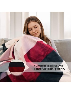 Assess Store Ritim Tek Kişilik Battaniye 150 x 200 cm