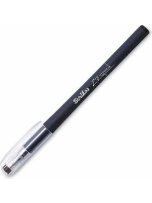 Scrikss Tükenmez Kalem Speed Gel 0.7 mm Siyah 1 Adet Ergonomik Tasarım ve Yumuşak Yazım