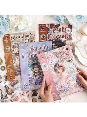 Daisy Home Kolbi 24 Sayfa Washi Renkli Bullet Journal Laptop