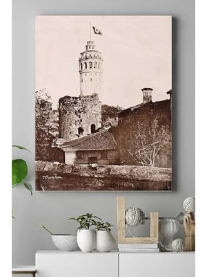 Assess Store (PSTER15943) Eski Manzara Nostaljik Kanvas Tablo 30 x 40