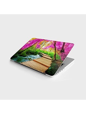 Daisy Home Laptop Bilgisayar Notebook Pc Kaplama Etiketi Yol Köprü