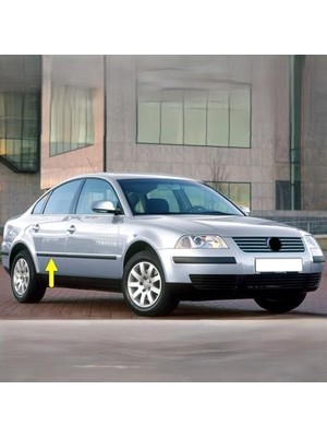 Daisy Home Sağ Arka Kapı Çıtası Siyah Plastik 3B0853754 Vw Passat B5.5 ile Uyumlu 2001-2005