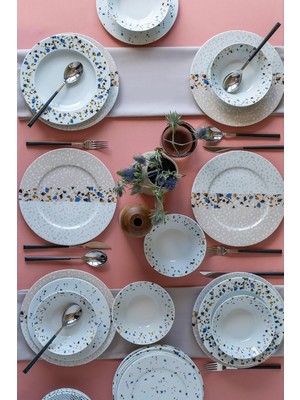 Daisy Home Porselen Leonberg 24 Parça 6 Kişilik Yemek Takımı 885692