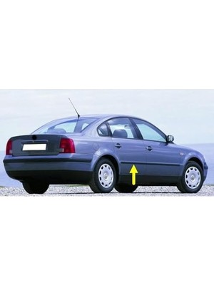 Daisy Home Sağ Arka Kapı Çıtası Siyah Plastik 3B0853754 Vw Passat B5 ile Uyumlu 1997-2000