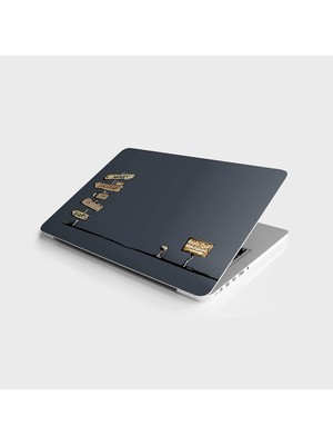 Daisy Home Laptop Bilgisayar Notebook Pc Kaplama Etiketi Money