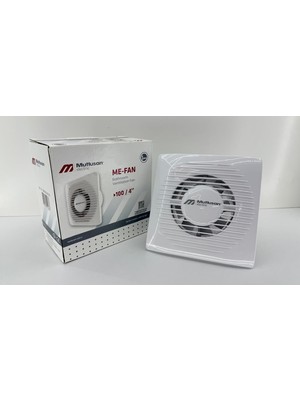 Daisy Home Me-Fan Banyo Aspiratörü 100 mm (4”) – Sessiz Çalışma, Güçlü Havalandırma