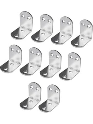 Daisy Home L Demir Gönye Köşebent, 30X30X23 Mm, Kenar, Köşe Bağlantı Demiri, Mobilya, Dolap, Masa,, Raf, Kitaplık, Karavan,,, Ahşap, Lama Sabitleme Aparatı (10 Adet)