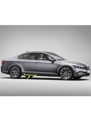 Daisy Home Sağ Arka Kapı Bandı Çıtası Kromaj 3G0853334A Vw Passat B8.5 ile Uyumlu 2020-2022