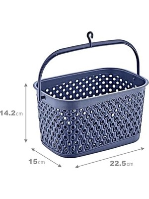 Daisy Home Smarteware Katre Mandal Sepeti 3 Lt Lacivert