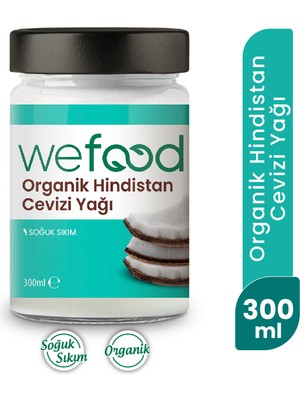Wefood Organik Hindistan Cevizi Yağı 300 ml