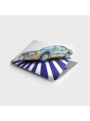 Daisy Home Laptop Notebook Pc Kaplama Etiketi Graffiti Araba