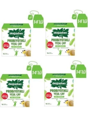 Daisy Home Probiyotikli Yeşil Çay Açai Ananaslı 14'lü x 2 Adet