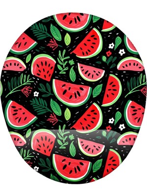Daisy Home Karpuz Desenli Bilek Destekli Mouse Pad