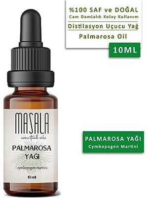 Daisy Home Masala Saf Palmarosa Yağı 10 Ml. - (Palmarosa Oil)