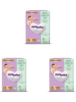 Daisy Home Bebek Bezi 4 Beden (7-14 Kg) 100 Adet (3 Paketi)