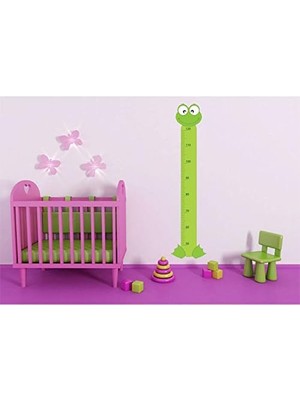 Daisy Home Sevimli Kurbağa Boy Cetveli Duvar