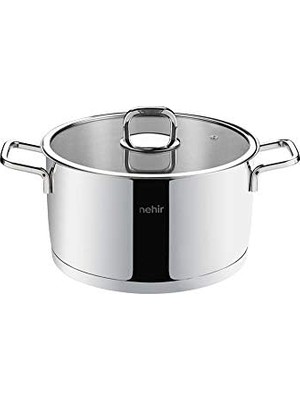 Daisy Home Nehir Silver 20 cm Derin Tencere
