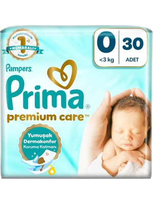 Daisy Home Bebek Bezi Premium Care 0 Numara 30 Adet