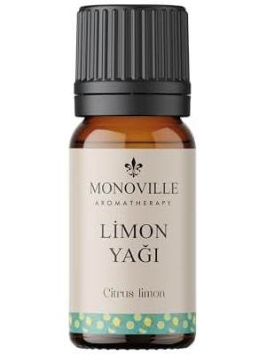 Daisy Home Monoville Limon Uçucu Yağı 10 ML%100 Saf ve Doğal (Lemon Essantial Oil)