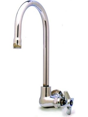 Daisy Home T&s B-0310 Tek Kiler Bataryası, Duvara Monte, Sert Kaz Boyu, Dört Kollu Kol, 1/2-Inç Npt Dişi Giriş