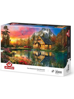 Daisy Home Dört Mevsim Bir An 2000 Parça Puzzle