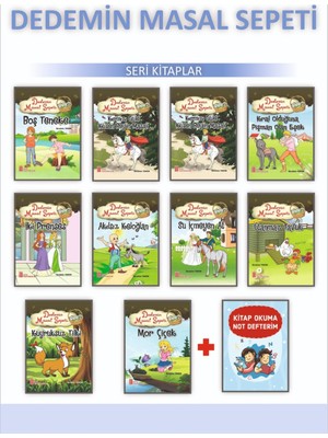 Ata 2. Sınıflar İçin Dedemin Masal Sepeti Öykü Dizisi + Kitap Okuma Not Defteri