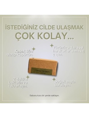 Daisy Home Kabak Lifli Aloe Sabunu 100% Doğal | Tüm Cilt Tipleri Için Derinlemesine Temizlik ve Peeling