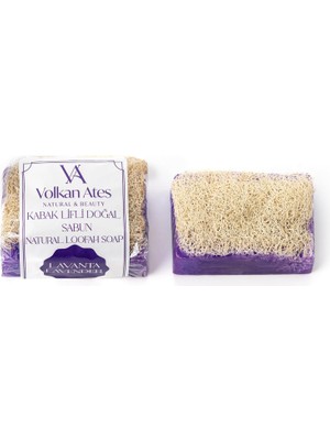 Daisy Home Natural & Beauty Lavanta Yağlı Kabak Lifli Doğal Sabun 130 gr