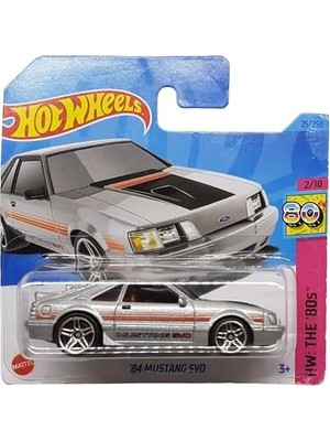 Daisy Home - ´84 Mustang Svo - Hw: The ´80S 2/10 - HKG80 - Short Card - - Gümüş Metalik - Mattel 202