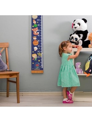 Daisy Home Küçük Prens Tasarımlı Çocuk Odası Duvar Boy Ölçüm Cetveli