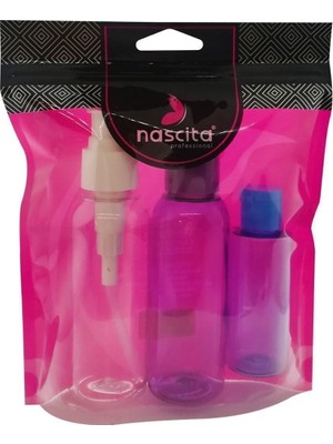 Daisy Home Karışık Renkli Şişe Set 3lü