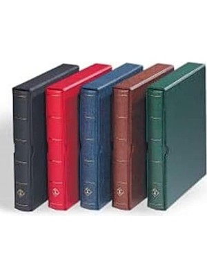 Daisy Home Leuchtturm Varıo F Dar Kasetli Klasör (255X325X60MM) (Kağıt Para, Pul, Zarf ve Efemera Koleksiyonlarınız Için Idealdir), Kahverengi Kapak
