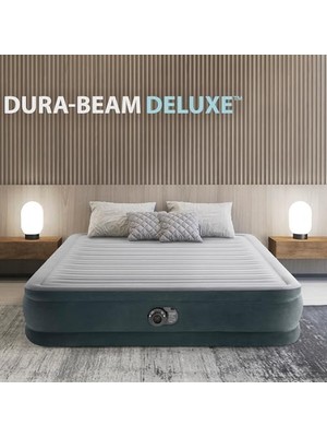 Daisy Home 64414ND - Materasso Dura-Beam Plush Elevated Matrimoniale, 152X203X46 cm