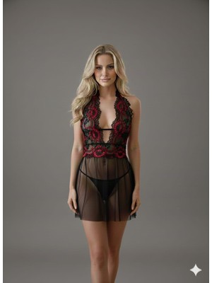 Amour Fashion Büyük Beden Fantazi Gecelik