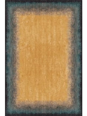 Daisy Home Mistina Kadife Kaymaz Pamuk Tabanlı Yıkanabilir Antibakteriyel Salon Halısı 100X150