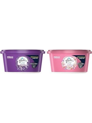 Teknocan Glade Mini Jel Lavanta Ferahlığı 70 G ve Glade Mini Jel Floral Buket 70 G