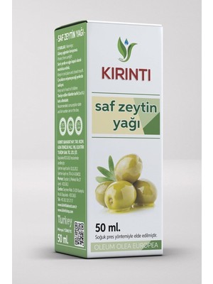 Teknocan Kırıntı 2000 Saf Zeytin Yağı 50 ml